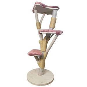 LADY PINK - Katzenbaum mit rosa Liegeflächen