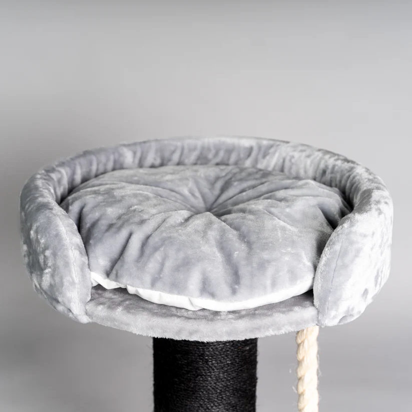 kleiner Katzenkratzbaum grau kleiner Katzenkratzbaum grau