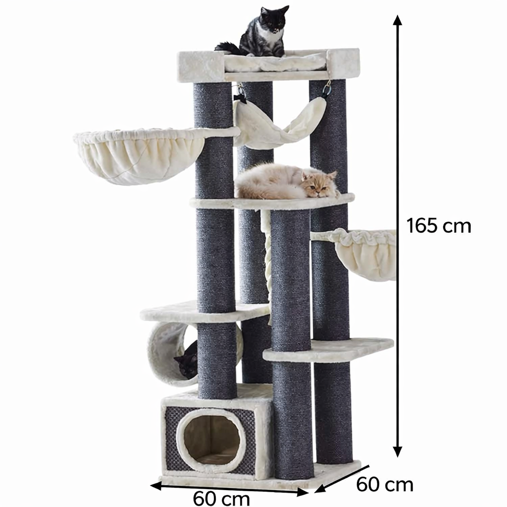 grauer Katzenbaum CHILO