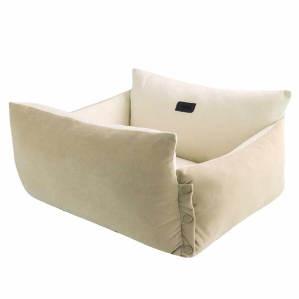 Katzenbett in der Farbe natur beige