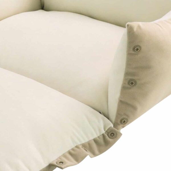 Katzenbett natur cream elegant