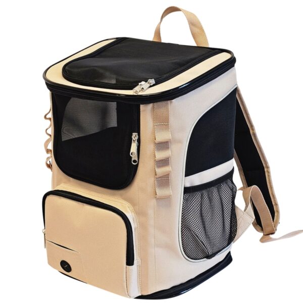 Katzenrucksack JURI beige