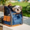 Rucksack in blau für Katzen