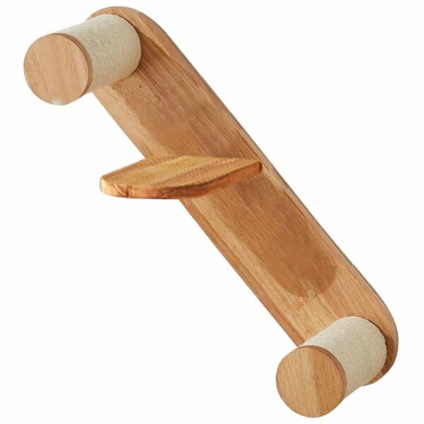 Treppe Wandkratzbaumelement Kautschukholz