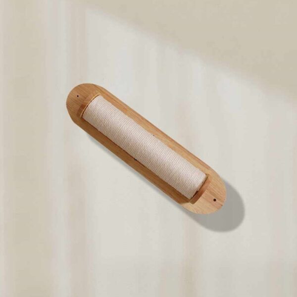 Wandkratzbaumelement cream Sisalstamm