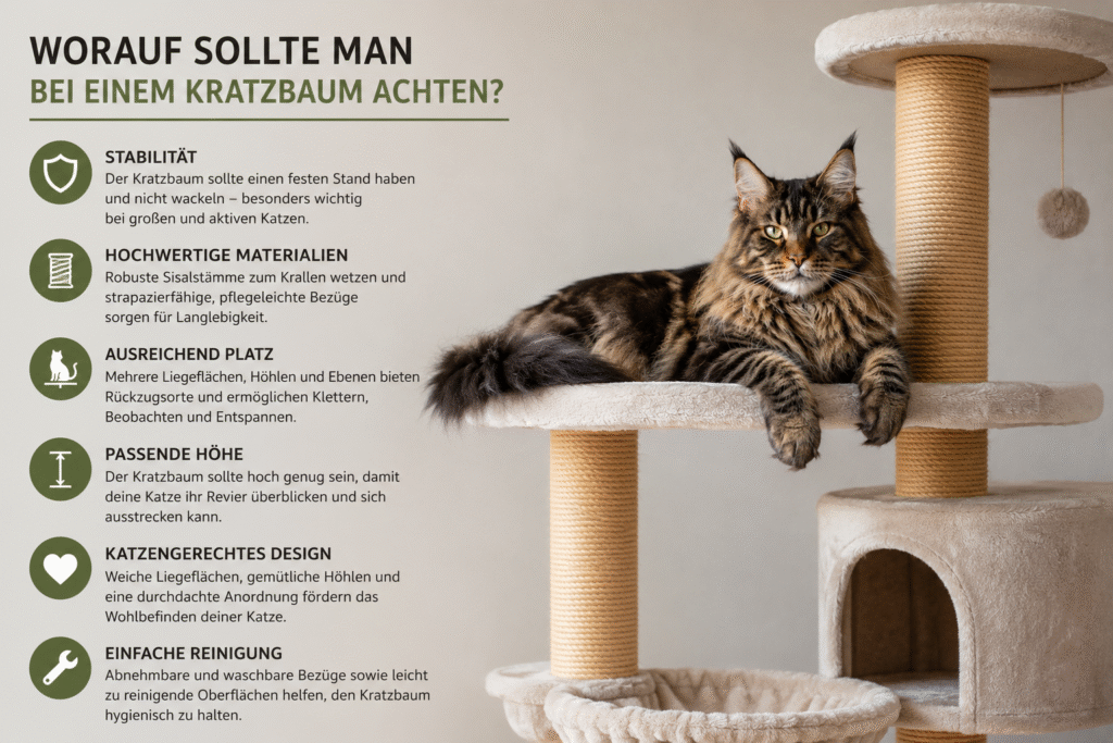 Worauf sollte man beim Kauf von Katzenmöbel achten