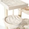 XXL Katzenbaum beige 160cm hoch