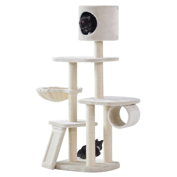 beige Katzenbaum für Katzen
