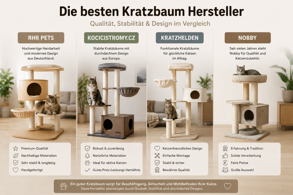 bester Hersteller von Kratzbäumen in Deutschland