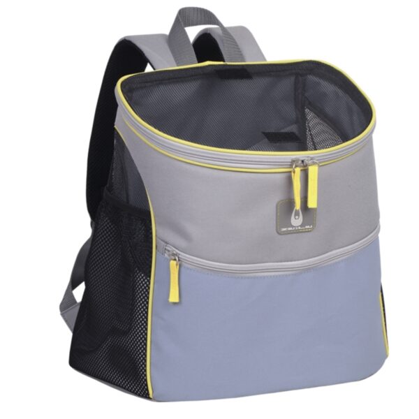 blauer Katzenrucksack