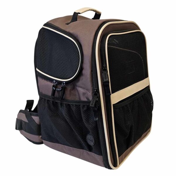 brauner Katzenrucksack