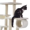 cream Katzenbaum für kleine Katzen