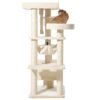 creme beiger Katzenbaum 160cm