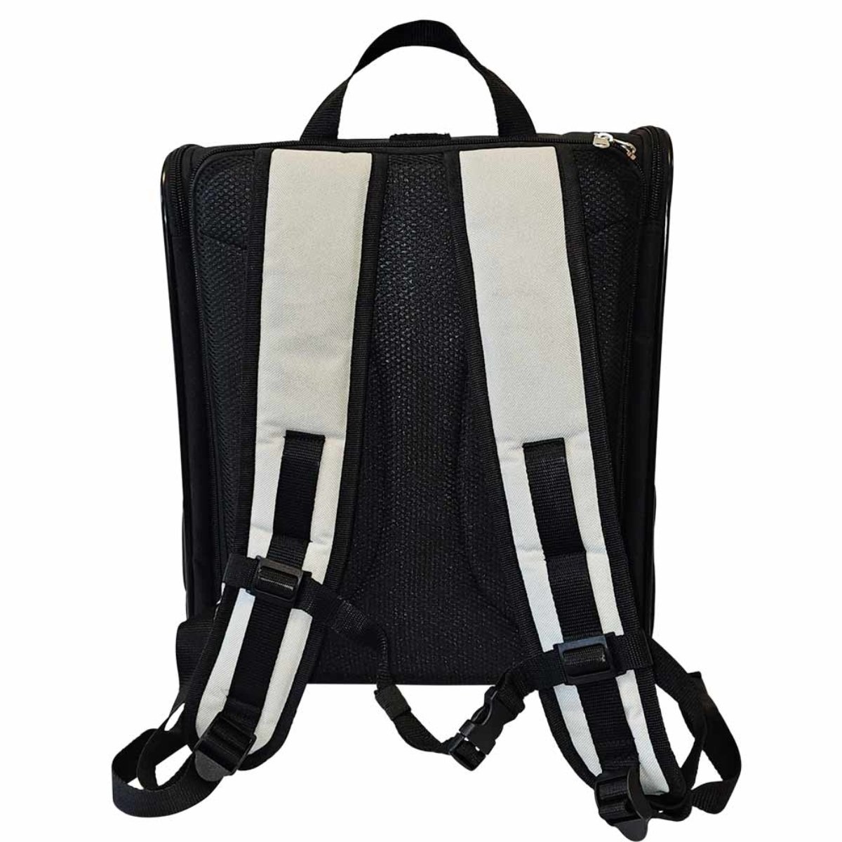 großer schwarzer Katzenrucksack