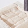 kuscheliger kleiner Katzenbaum beige cream