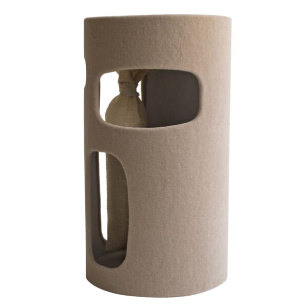 moderner Katzenkratzbaum natur beige