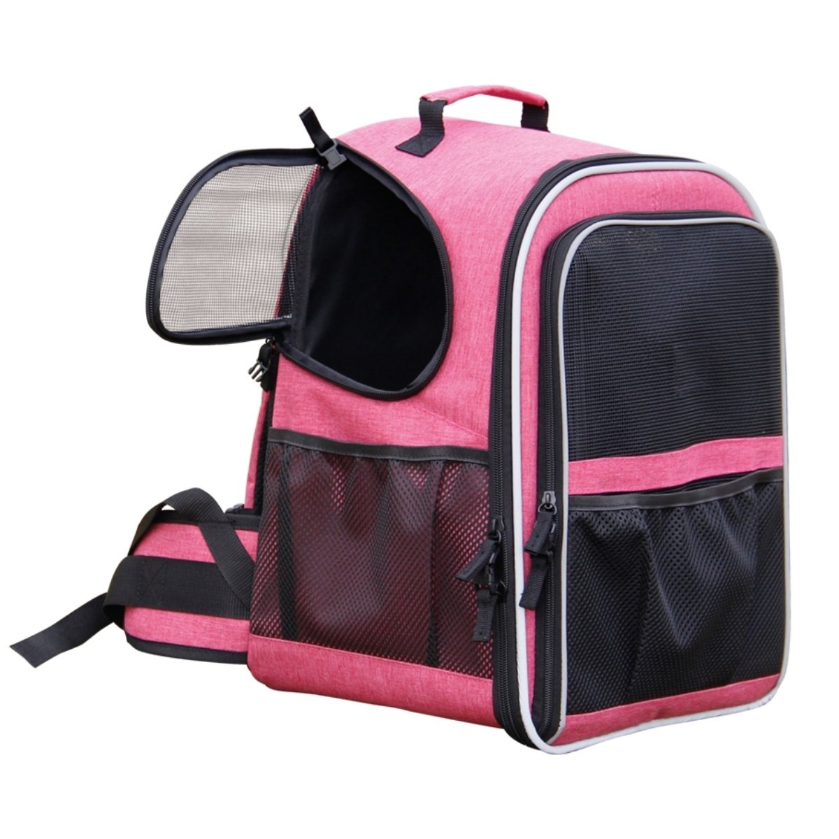 pink Katzentasche