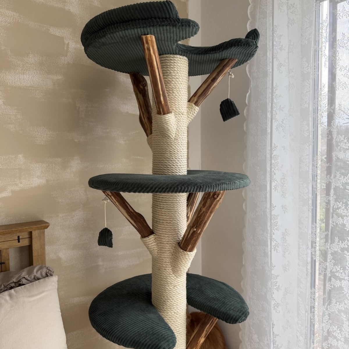 sotffbezogener Kratzbaum Natur