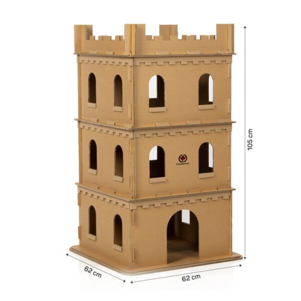 Karton Katzenschloss