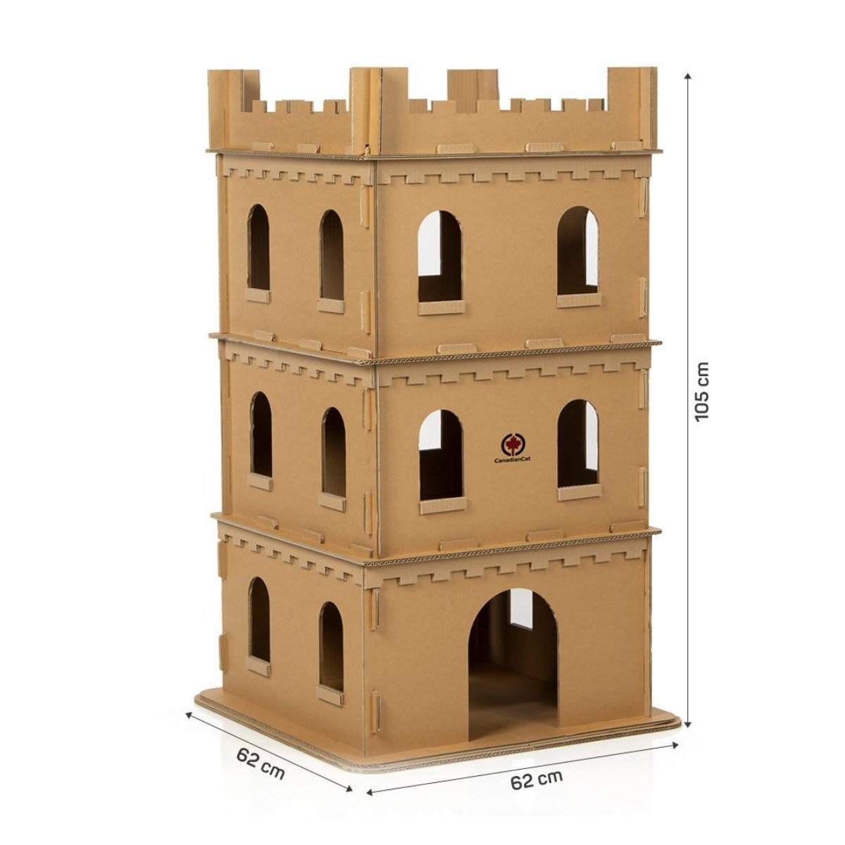 Karton Katzenschloss