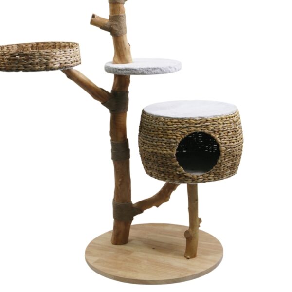 Katzenbaum braun