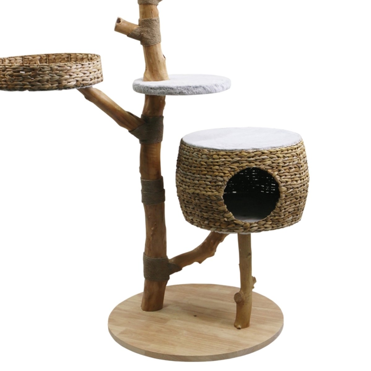 Katzenbaum braun