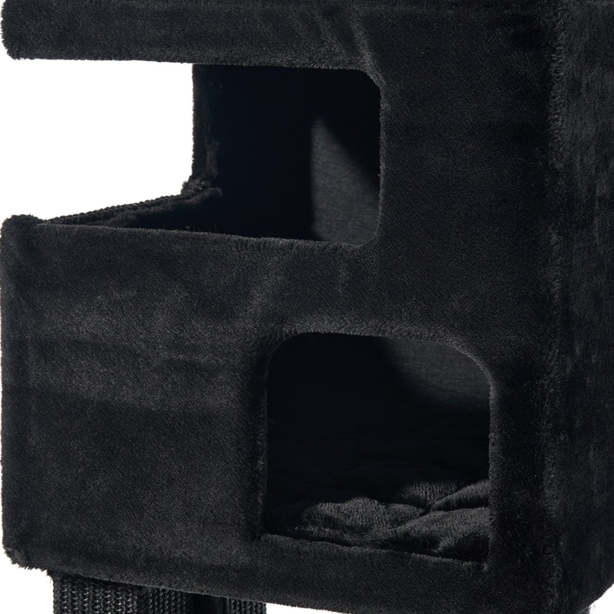 Katzenbaum in der Farbe schwarz