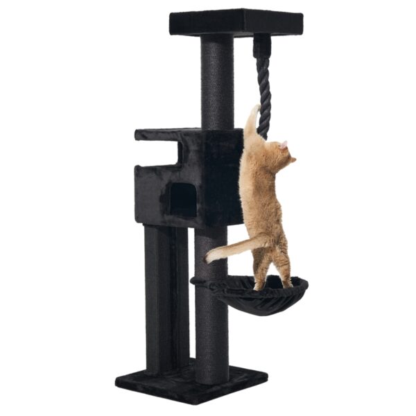 Katzenbaum schwarz