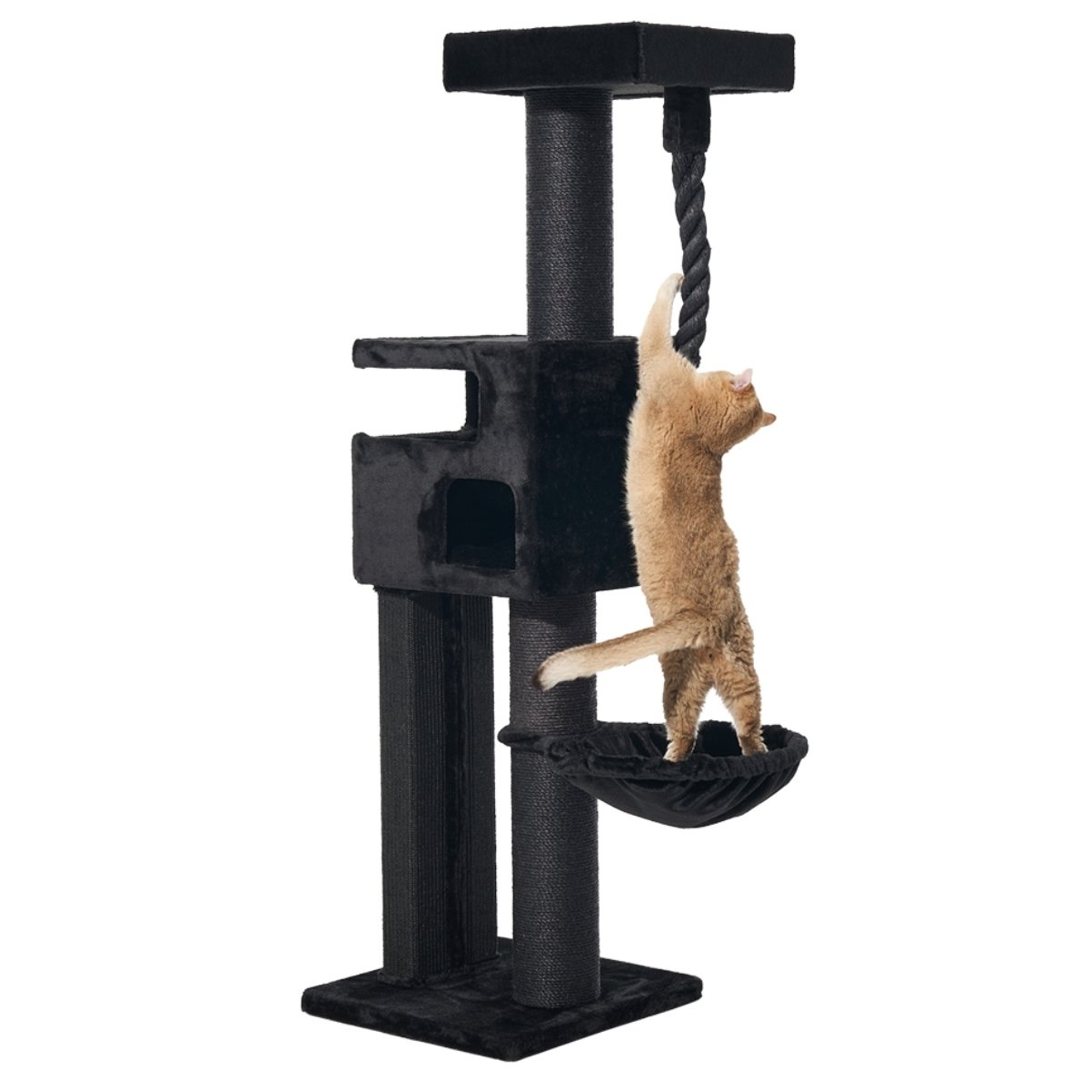 Katzenbaum schwarz