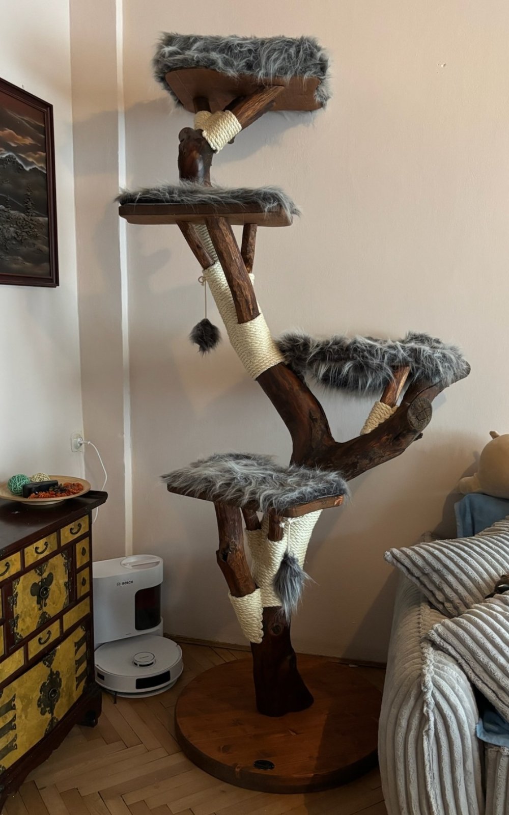 Katzenkratzbaum Natur