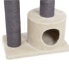 Katzenkratzbaum beige von Kratzhelden