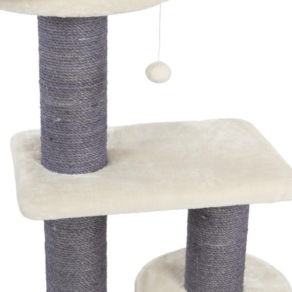 Katzenkratzbaum in der Farbe beige
