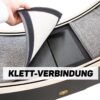 Katzenlaufrad Klettverbindung