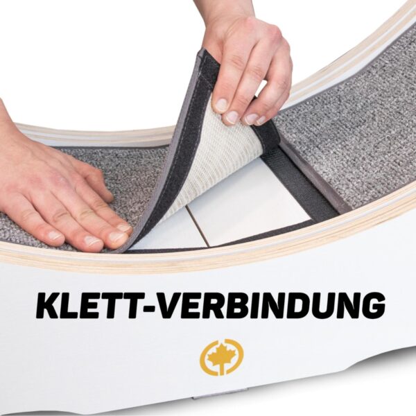 Katzenlaufrad mit Klettverschluss