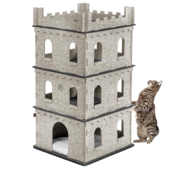 Katzenschloss beige