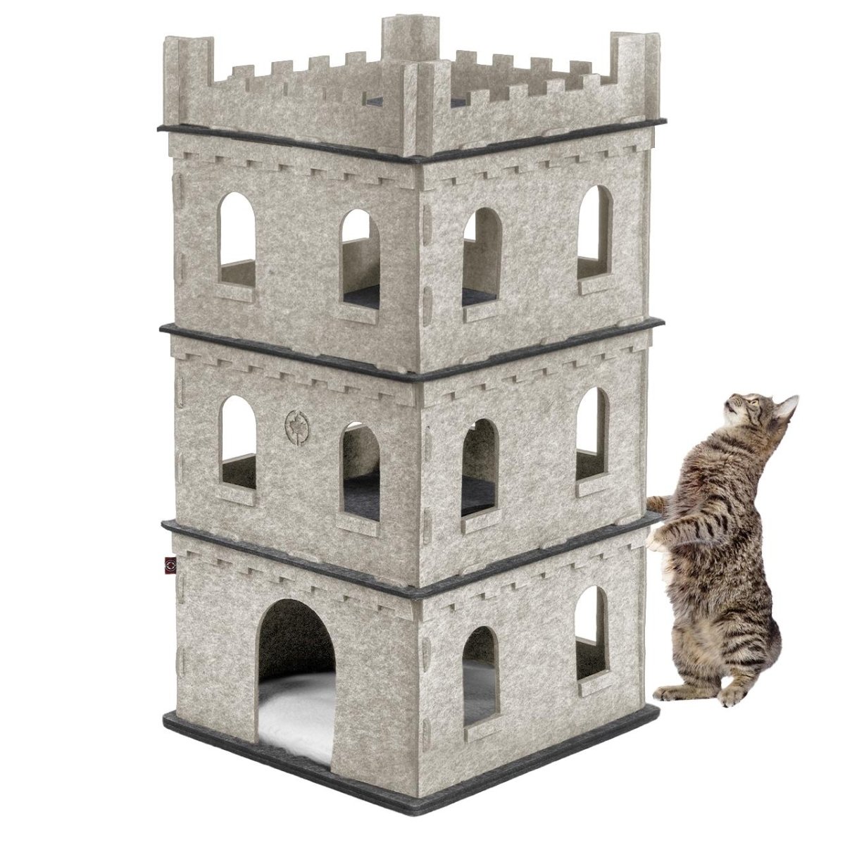 Katzenschloss beige