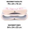 Kratzbrett für Katzen rosa