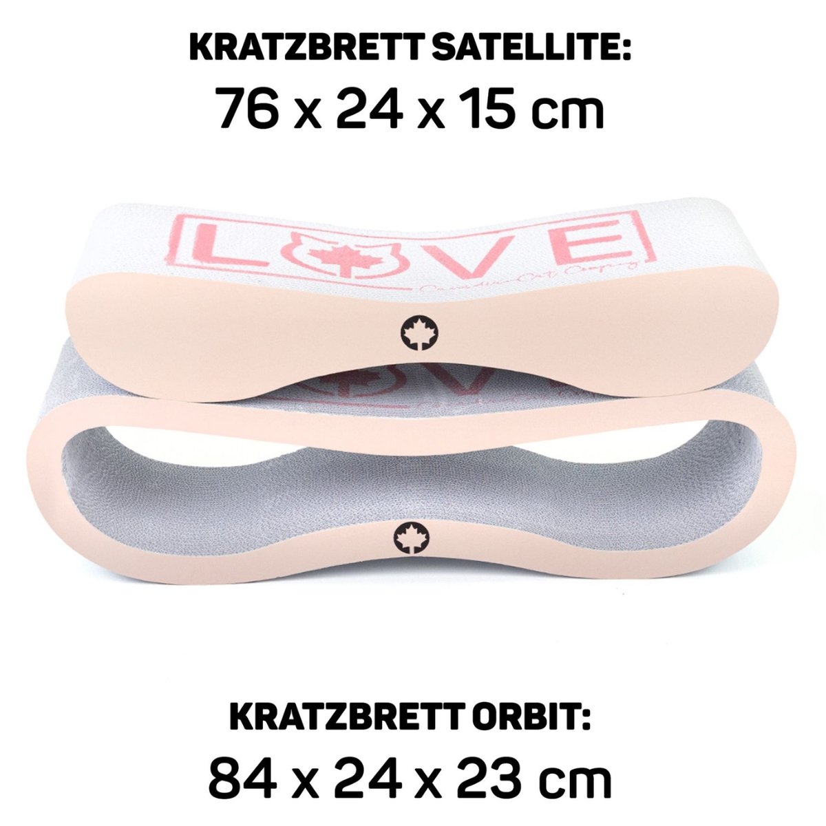 Kratzbrett für Katzen rosa