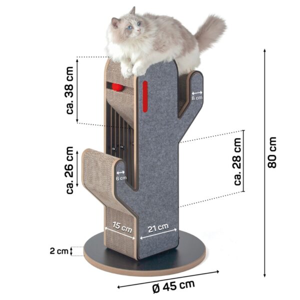 Kratzsäule für Katzen von Kratzhelden