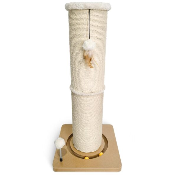 Kratzstamm beige mit Spielball