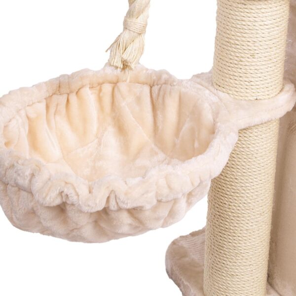 Mulde beige für großen Katzenbaum