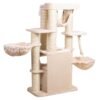 beige Katzenbaum XXL