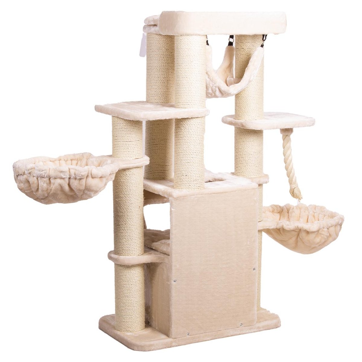 beige Katzenbaum XXL