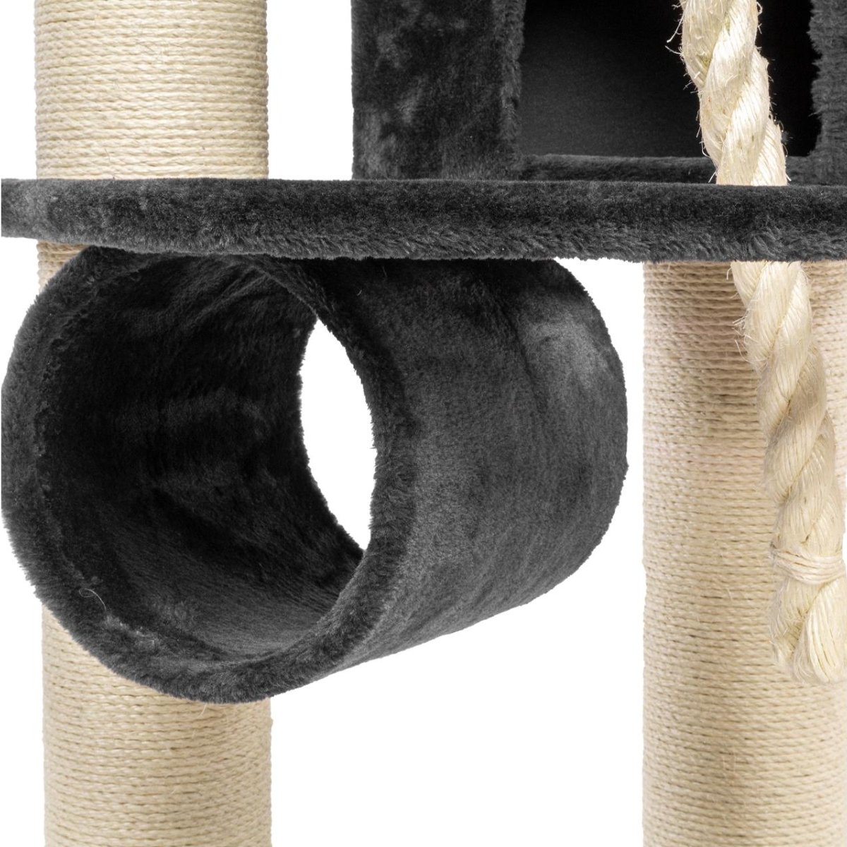 schwarzer Katzenbaum extra groß