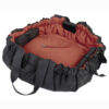 Mikrofaser Tasche Schelly grau terracotta